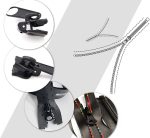 6Pcs Fix Zip Puller 3 Sizes Universal Instant Fix Zipper Repair Kit， Replacement Zip Slider Teeth Rescue Zippers Sewing Clothes - Image 5